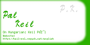 pal keil business card